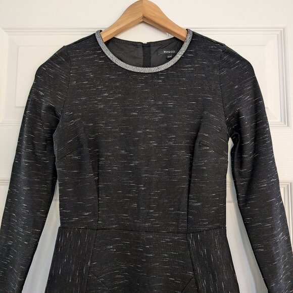 RW&CO. Black Long Sleeve Dress - Picture 3 of 16